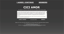 Desktop Screenshot of ciciamor.com